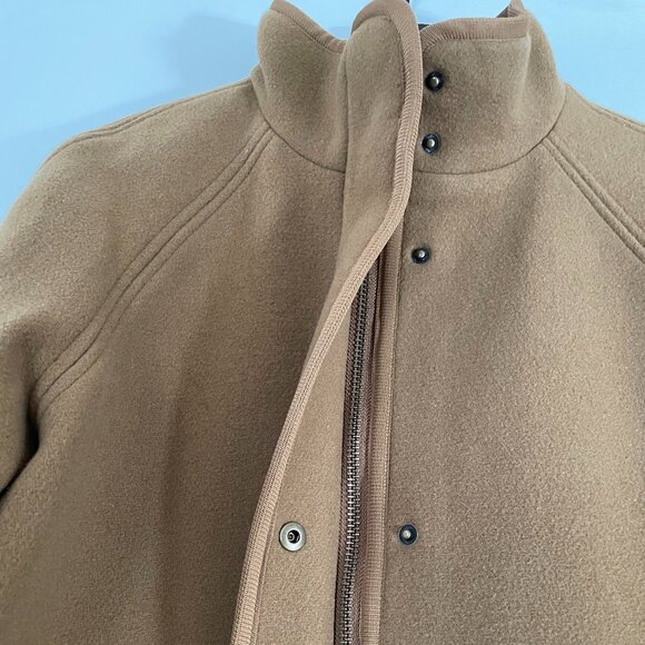 NWOT Madewell Estate Cocoon Coat in Camel - Picture 3 of 12
